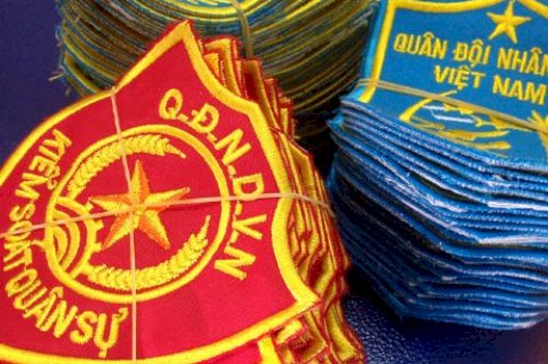 Dệt logo phù hiệu , dệt nhãn , mác dệt chất lượng cao cấp, giá rẻ tại TP HCM
