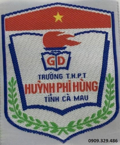  Dệt logo phù hiệu giá rẻ