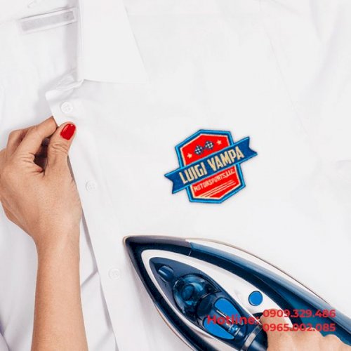 In logo phù hiệu học sinh ủi nhiệt mẫu đẹp, lấy ngay